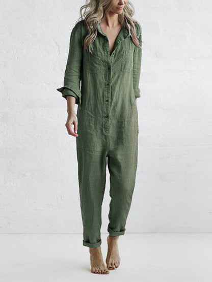 Caroline - Jumpsuit met lange mouwen