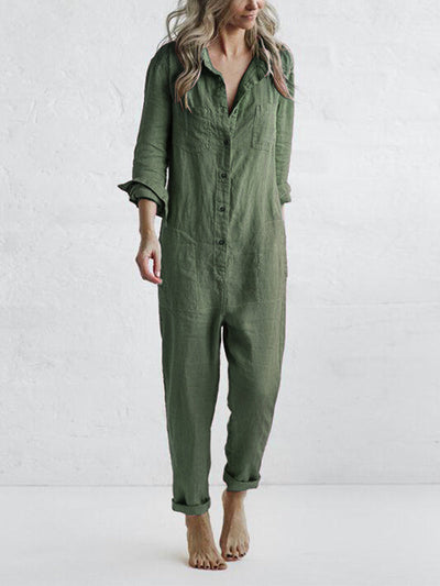 Caroline - Jumpsuit met lange mouwen