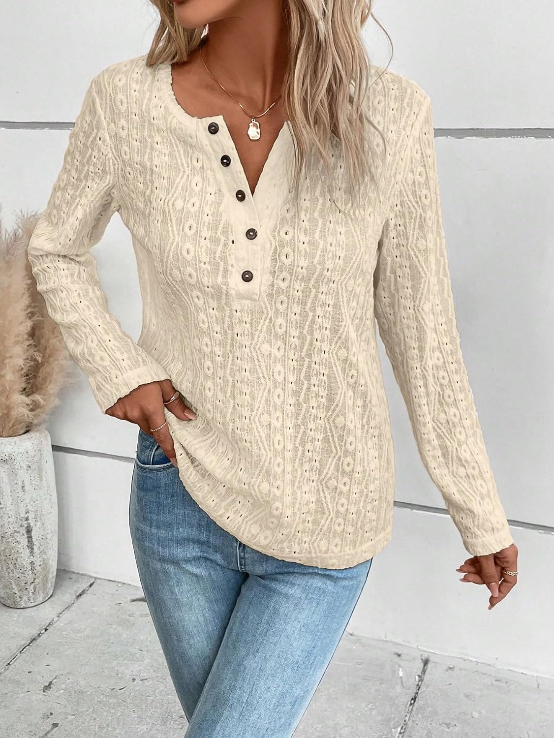 Heleen - Geknoopte blouse