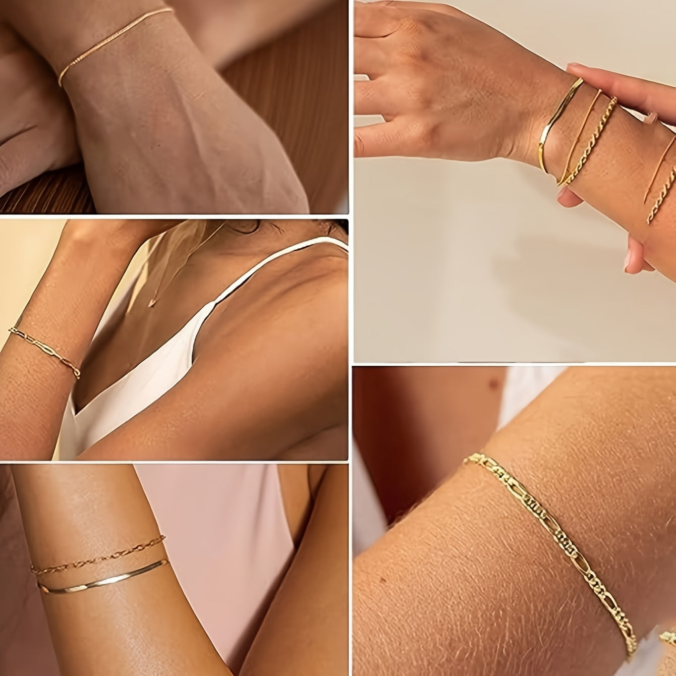 Fleur - Luxe Armband 1+5 GRATIS