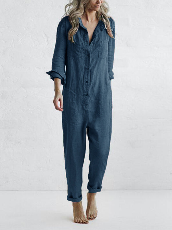 Caroline - Jumpsuit met lange mouwen