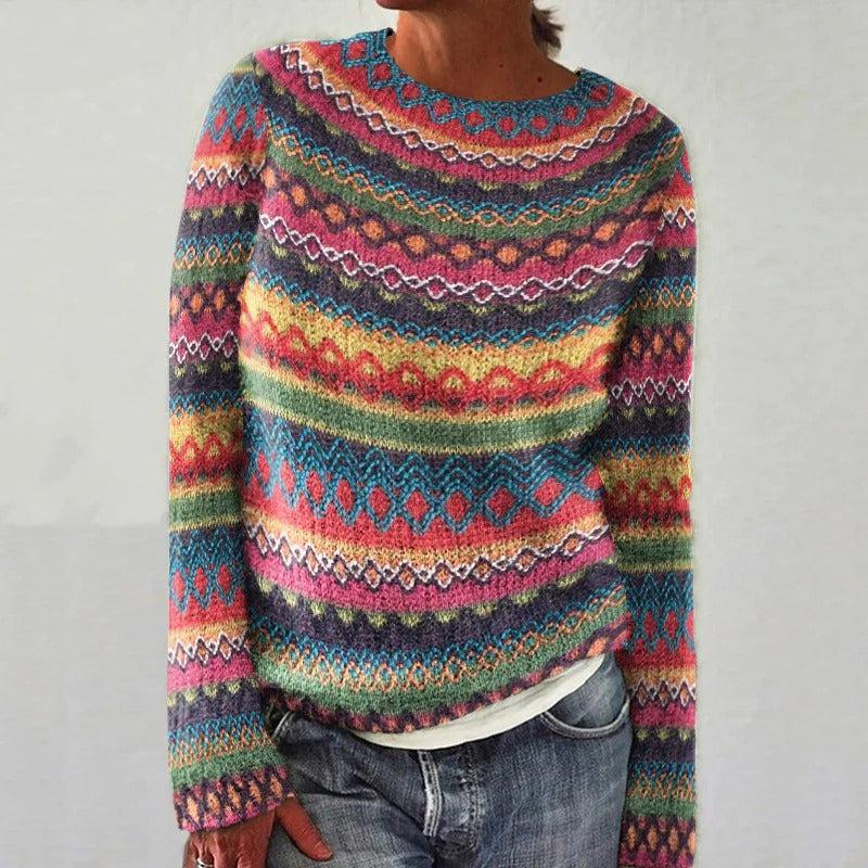 Femke - Colourful sweater