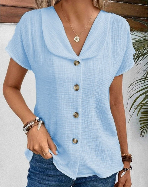 Judith - Geknoopte blouse