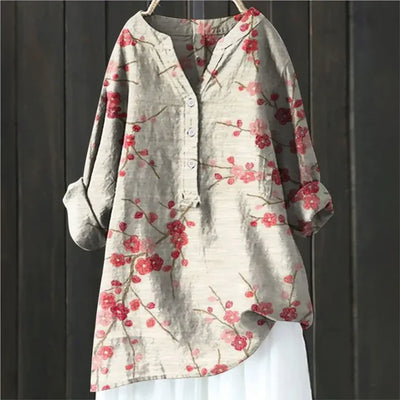 Belinda - Bloemen blouse (1+1 GRATIS)