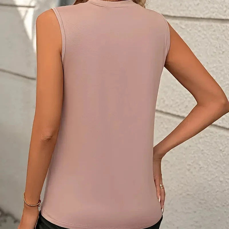 Tania - Veelzijdige blouse met ronde kraag (1+1 GRATIS)