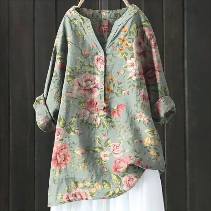 Belinda - Bloemen blouse (1+1 GRATIS)