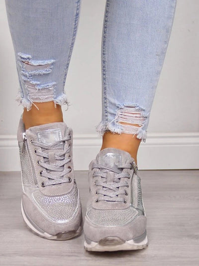 Donna - Orthopedische Sneakers met Ritssluiting