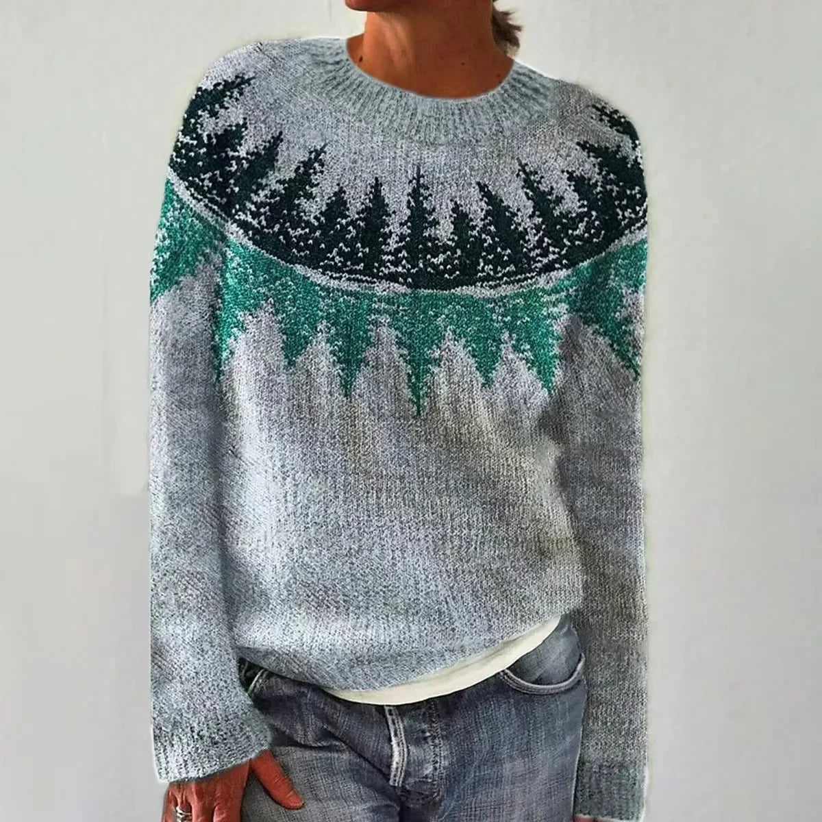 Hanna - Retro Herbst Pullover