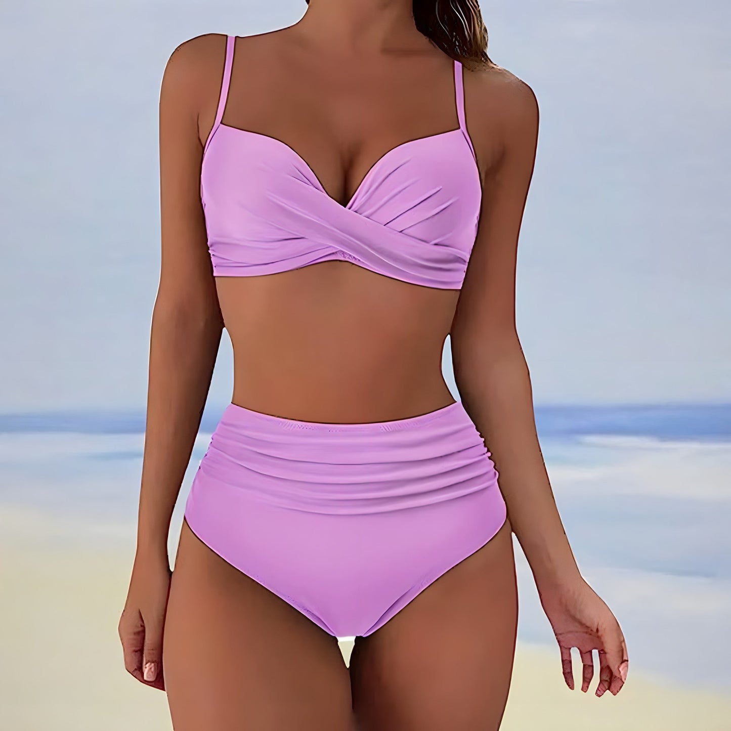 Amalia -  Bikini met hoge taille