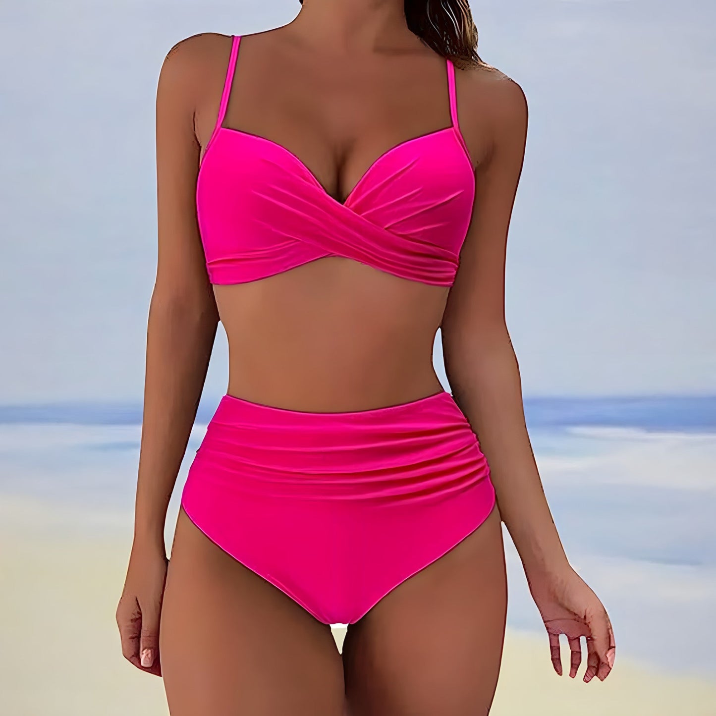 Amalia -  Bikini met hoge taille