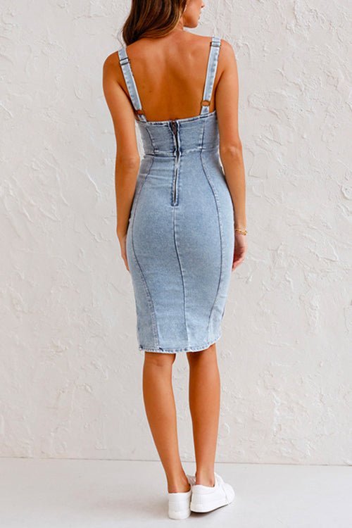 Zarah - Denim jurk